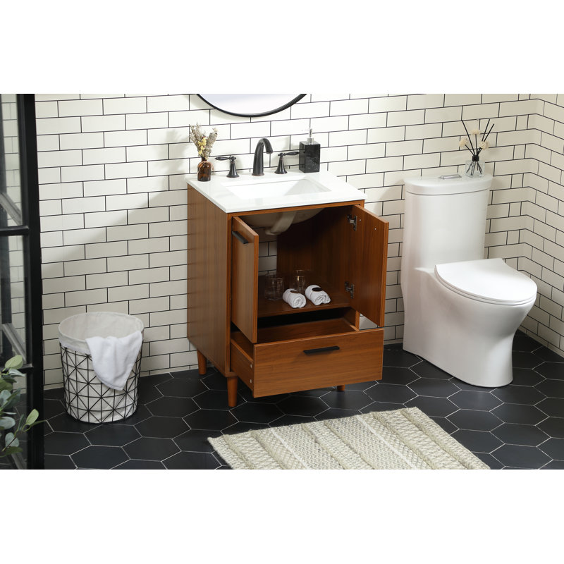 Ensemble de meuble-lavabo simple 24 po Baldwin, Teck