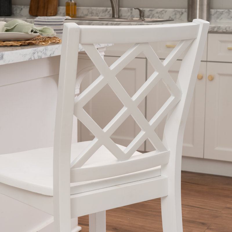 Ashdon Counter Stool, White