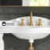 Santorini 40" Rectangle 3-Hole Widespread Console Sink