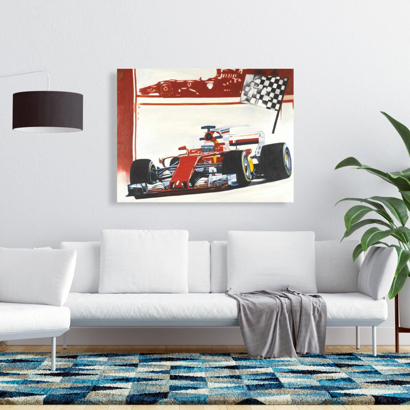 Motif de voiture de sport automobile - Décoration intérieure