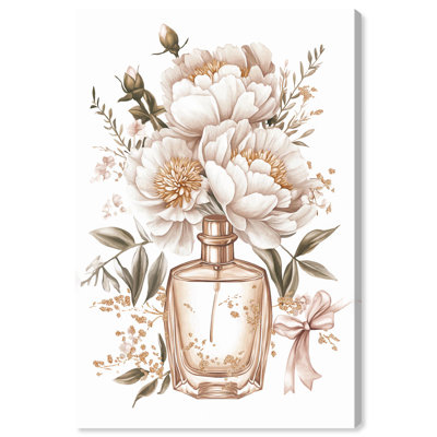 Toile parfumée «Petals I» par Art Remedy