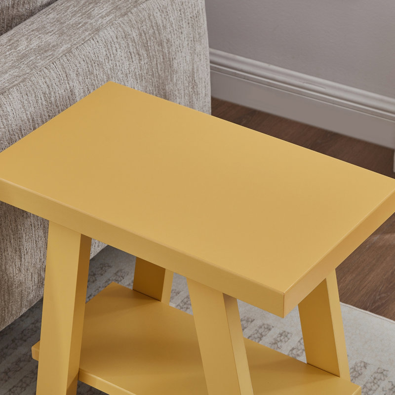 Table d'appoint Contemporary, Jaune