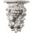 Endurathane Olive Cluster Corbel, 6 1/8"W x 3 1/8"D x 7 1/2"H, Factory Primed