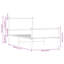 Vidaxl Metal Bed Frame Without Mattress -121601327-124392736