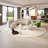 Semi-circular  arc negotiating sofa-106437591