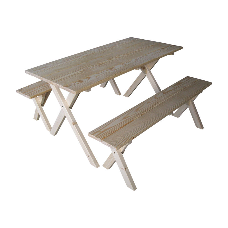 Table de pique-nique d'extérieur Burdene