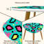Ensemble de 2 tables basses gigognes Triangle