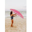 Chaise de plage avec parasol Edwin-76683860