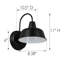 Luminaire de grange d'extérieur Jaklynn-1246812618-1246812661