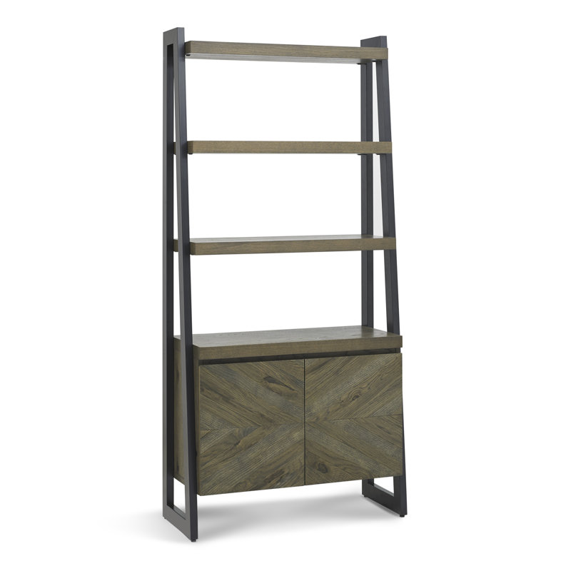 Joachim 91 cm W Display Cabinet, Fumed Oak