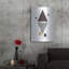 Orren Ellis «Deco Black Triangle» par Sabrina Balbuena, art mural en métal-91749701