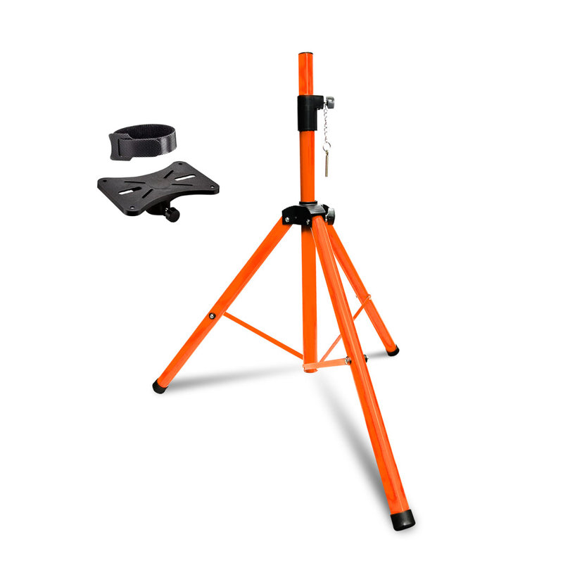 5 pieds pour haut-parleur trépied réglable, Orange