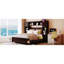 Lit double en bois pleine grandeur avec armoire et tablette, palette de couleurs-2024110280