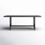 Dawna 78" Solid Wood Trestle Dining Table-1205391706
