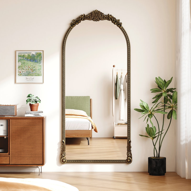 Miroir décoratif rétro en relief rétro pour décoration intérieure, 73.3