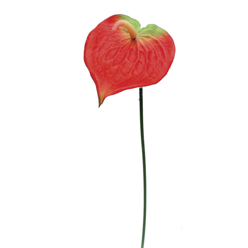 Branche d'anthurium artificielle 26 po