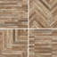 Carreau de porcelaine 1,88 po x 18 po Sedona