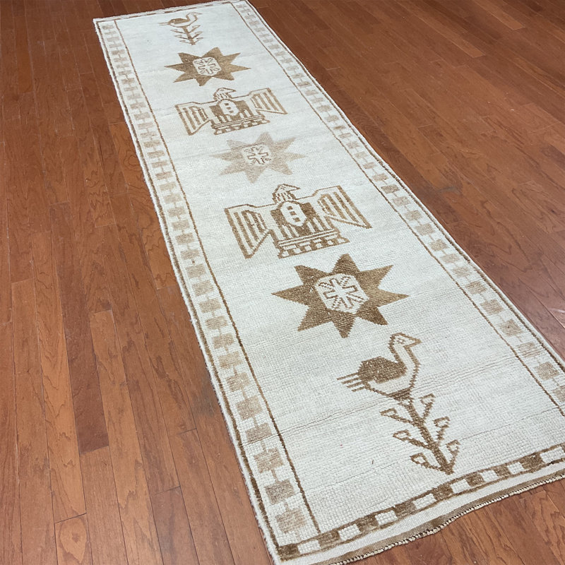 Dakota Fields Handmade Turkish Oushak Wool Runner
