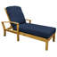 St. Lucia Outdoor Teak Chaise Lounge-1308907986