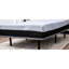 Sommier tapissier X Series - noir et gris, pliable, réglable à 6 pieds, tissu gris avec charge de 1 000 lb, acier robuste, hauteur des pieds réglable, capacité-714796417