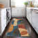 Machine Washable Indoor/Outdoor Xhevrie Navy Rug