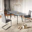 Coey Metal Base Dining Table