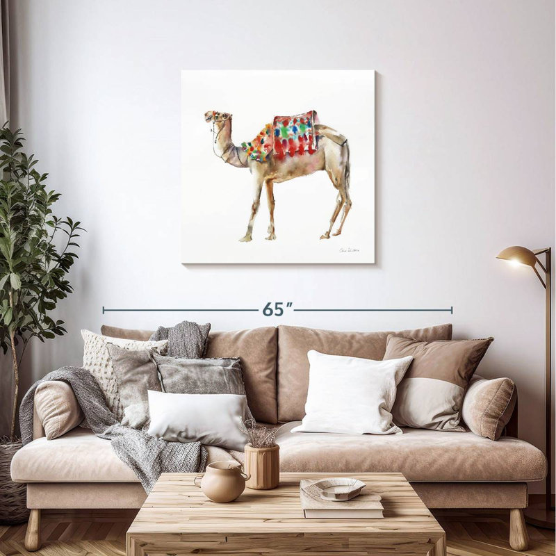 Brampt Desert Camel II, 36" H x 36" W