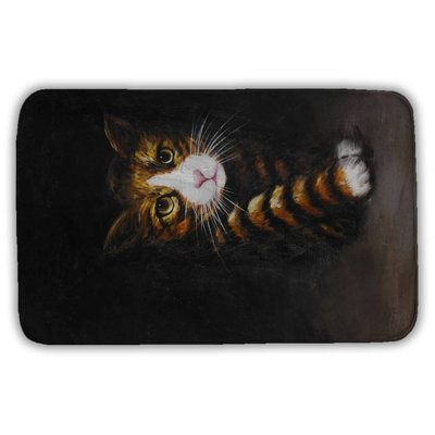 Maytal Microfiber Non-Slip Bath Mat