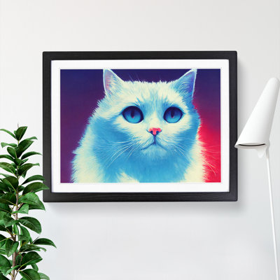 Unique Cat - Framed Print