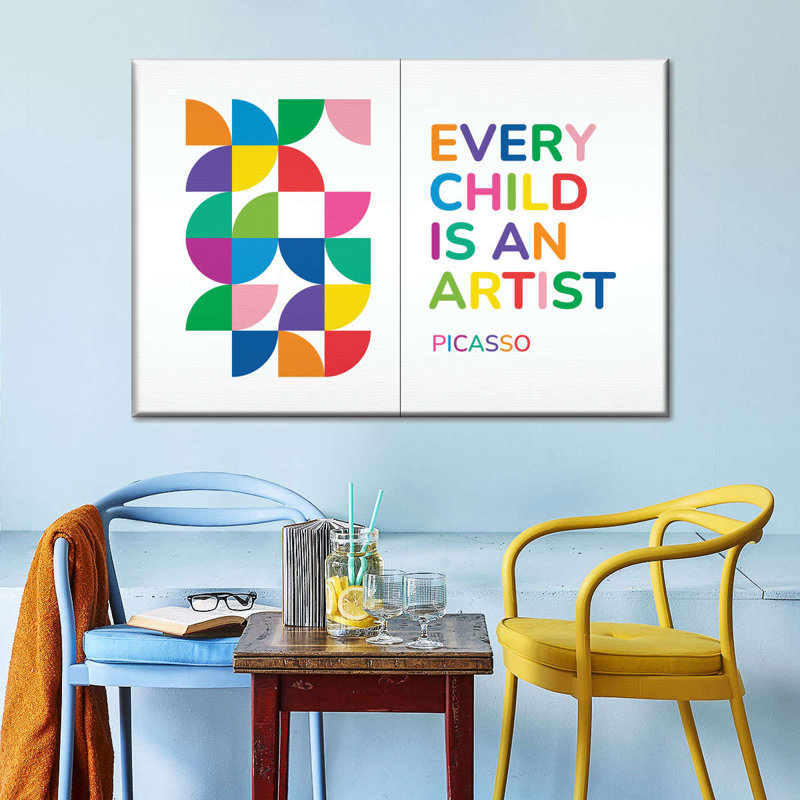 Kids Inspirational I sur impression sur toile, H 24 po x l 36 po x P 1,25 po