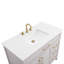 Meuble-lavabo simple 42 po Wenniah-774399286