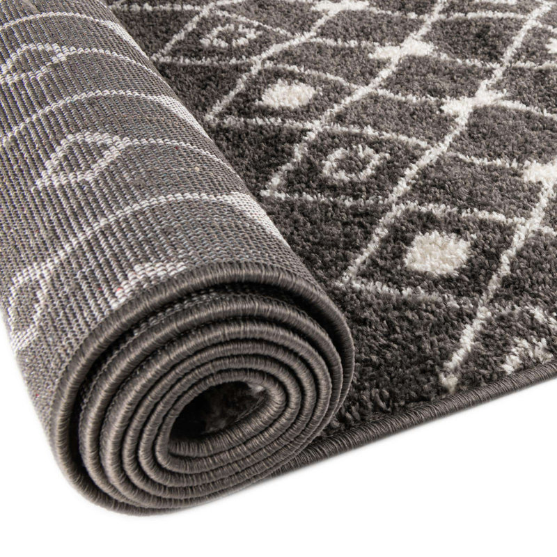 Somerville Geometric Indoor Rug, Round 7'10"