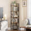 Aniqah 158cm H x 40cm W Metal Etagere Bookcase