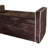 22" Shoe Storage Bench Suede