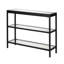 Alexis 135.3cm Glass Top Console Table-93688988-93746033