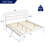12 Inch Solid Wood Platform Bed Frame with Headboard, No Box Spring Needed and Easy Assembly-2018259641-2018259642