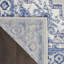 Tapis oriental bleu / ivoire Comptche-1730473873