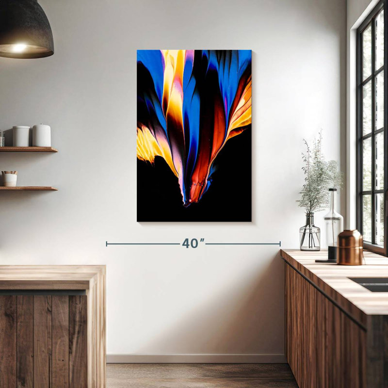 Avery Abstract Paint II, 39" H x 26" W