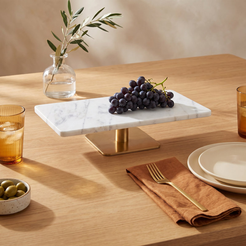 Bodega Marble Cheese & Charcuterie Serving Tray