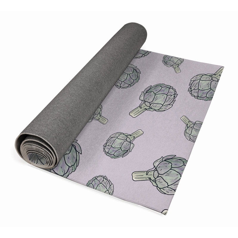 Tapis d'été Summer Artichaut, Tapis de couloir 2 pi 6 po x 8 pi