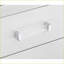 Table de chevet 2 tiroirs Glamour
