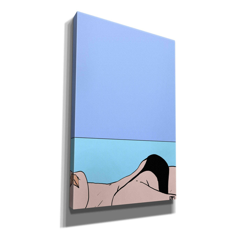 «Sea II» par Giuseppe Cristiano, art mural sur toile, L 26 po x H 40 po