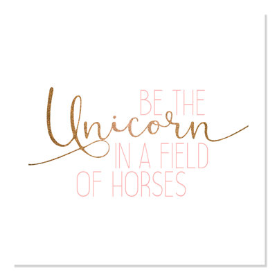 Be a Unicorn Be the Unicorn 2, impression sur papier