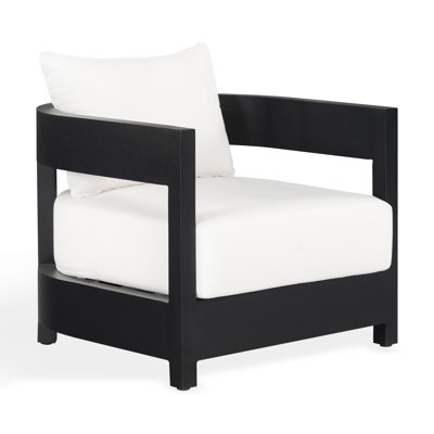 Chaise de patio en aluminium Cedeno