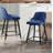 Swivel Velvet Upholstered Counter & Bar Stool-1750016729-1754780837