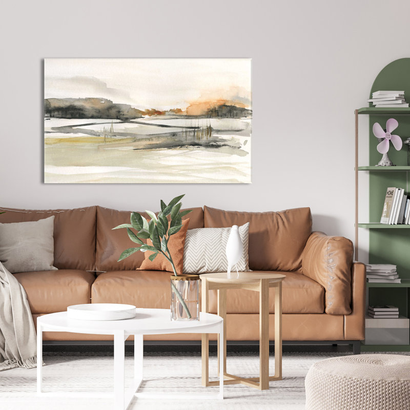 Turnwood Clearing par Susan Jill - Peinture, L 30 po x H 18 po, Toile tendue