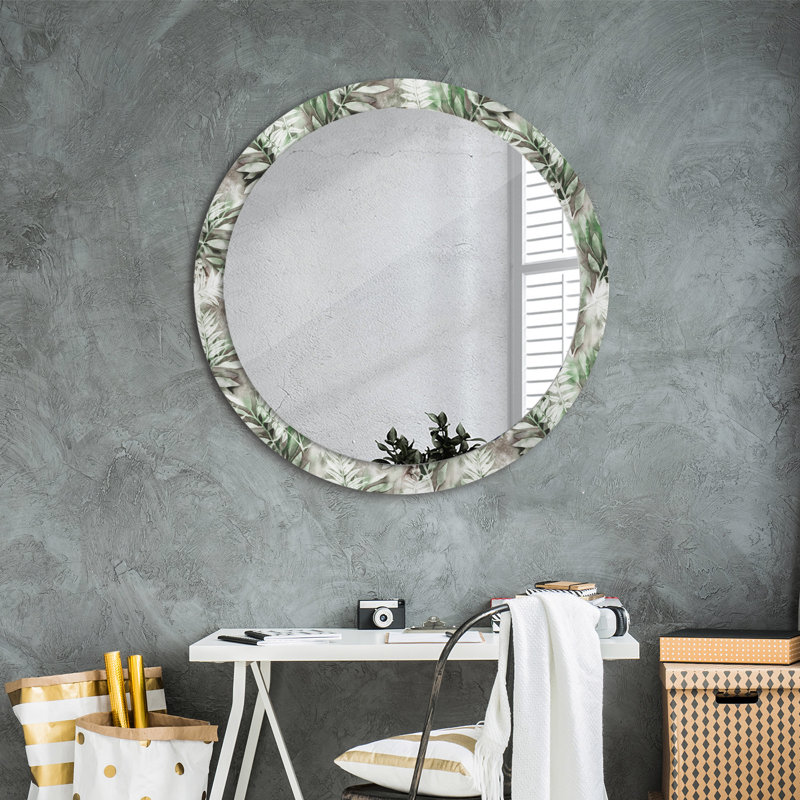 Huldar Glass Flat Wall Mirror