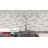 Feature White 12 in. x 18 in. Splitface Limestone Wall Tile (7.5 sq. ft./Case)-59202905