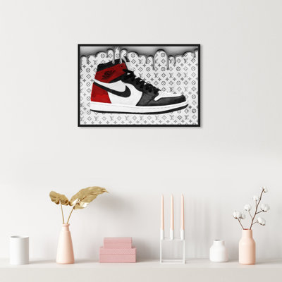 " Dripping In Silver Sneakers "