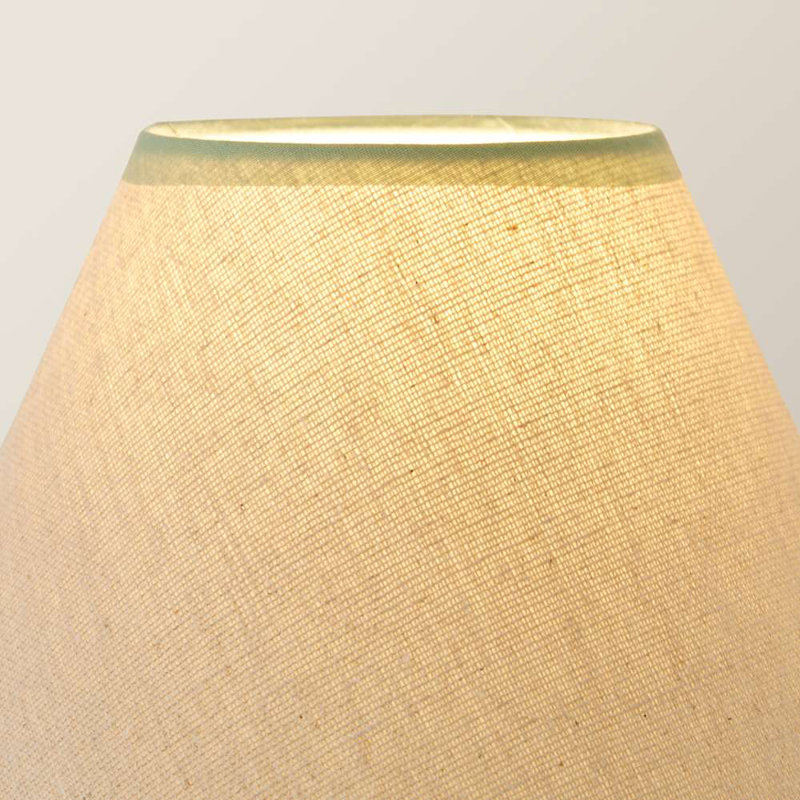 13cm H Linen Blend Empire Lamp Shade ( Slip-On ), Green